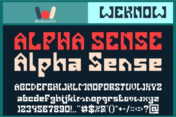 Alpha Sense Font Review: Testing a Techno-Sci-Fi Typeface