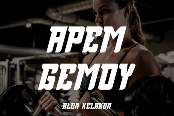 Apem Gemoy Font: Elevating Editorial Design