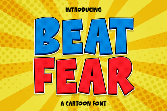 Beat Fear Font: A Display Typeface for Editorial Impact
