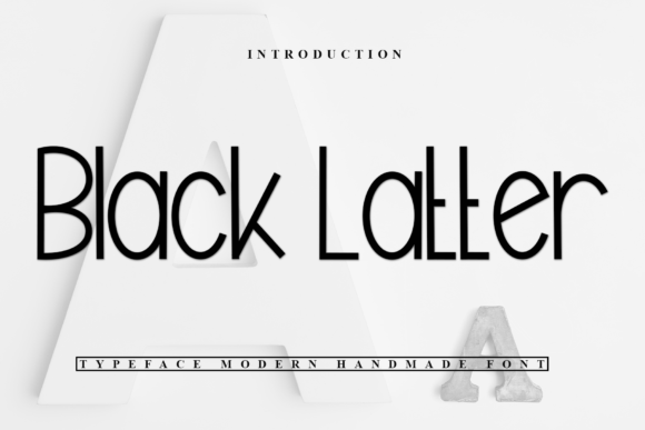 Black Latter Font: Elevating Editorial Design