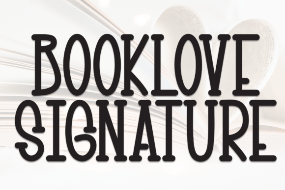 Booklove Signature Font: Adding Warmth to Web Design