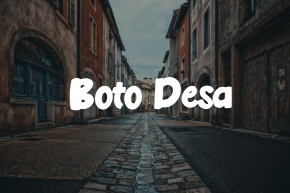 Boto Desa Font Review for Digital Branding