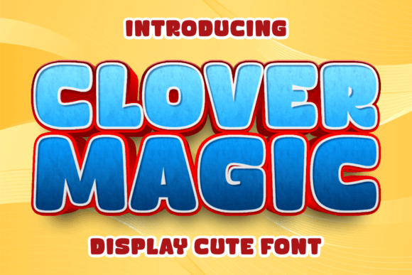 Clover Magic Font: A Playful Typeface for Branding