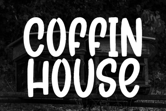 Coffin House Font: A Bold Typeface for Spooky Branding