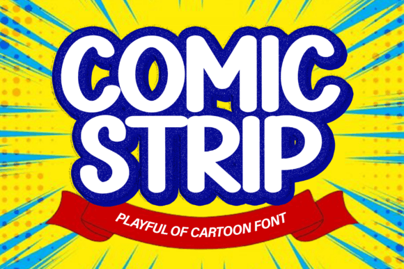 Comic Strip Font: Fresh Display Type for Makers