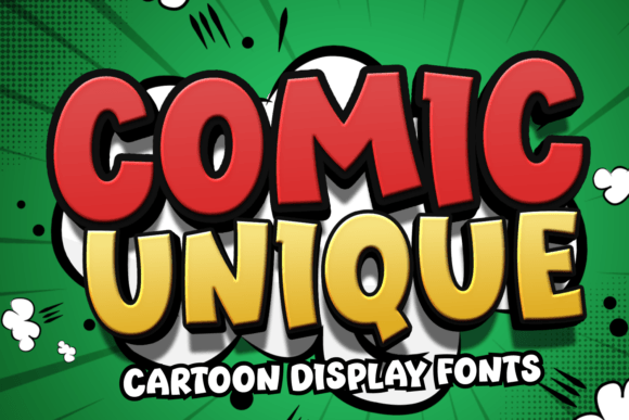Comic Unique Font: A Display Typeface for Bold Campaigns