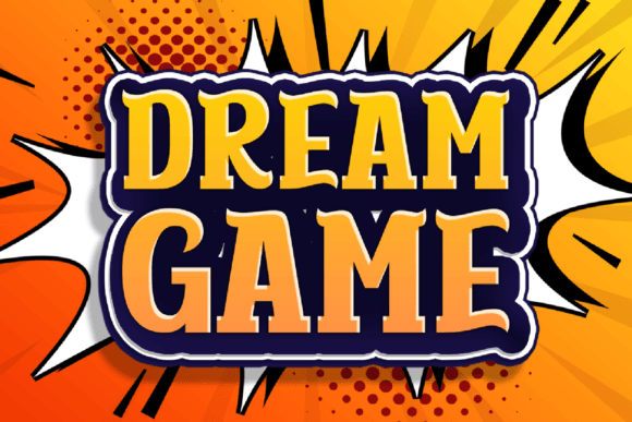 Dream Game Font: Playful Display Type for Digital Campaigns