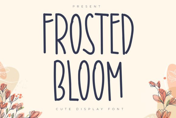 Frosted Bloom Font: Adding Playful Charm to Editorial Design