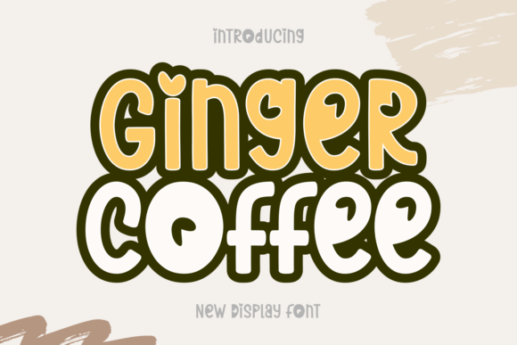 Ginger Coffee Font Review: Whimsical Display Type for Branding