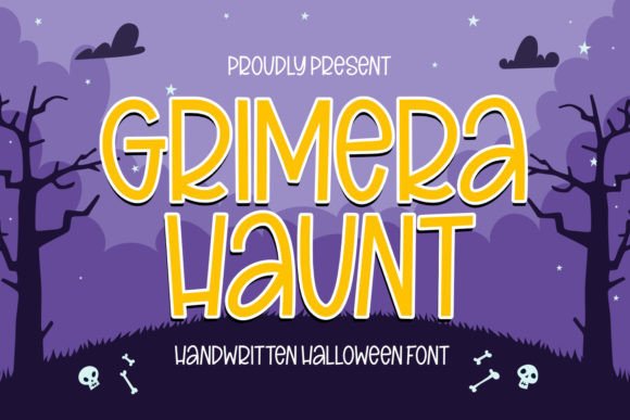 Grimera Haunt Font: Adding Handwritten Charm to Your Brand