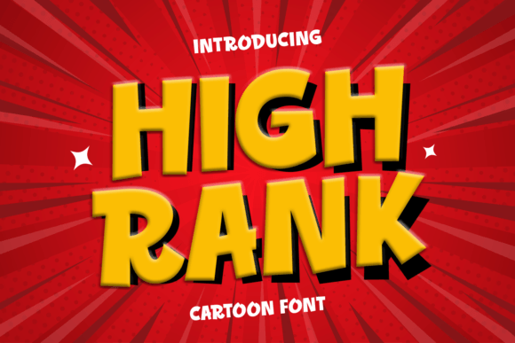 High Rank Font: A Playful Typeface for Branding