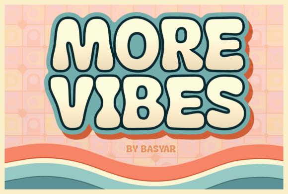 More Vibes Font: A Display Typeface for Social Campaigns