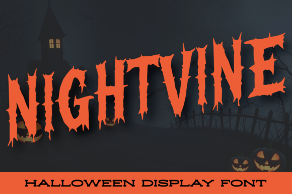 Nightvine Font Review: Testing an Eerie Display Typeface