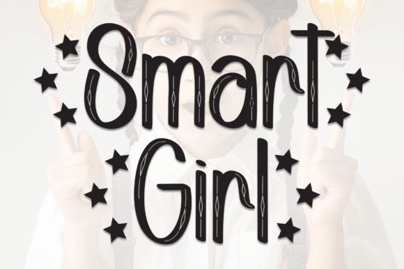 Smart Girl Font: A Display Typeface for Playful Campaigns