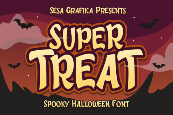 Super Treat Font: A Playful Display Typeface for Branding