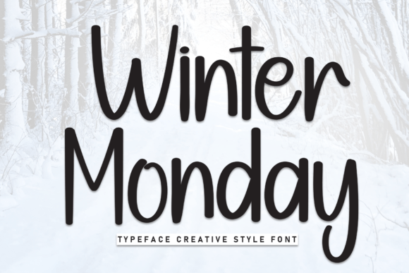 Winter Monday Font Review for Web Design