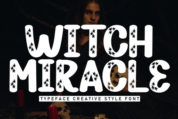 Witch Miracle Font: Sweet Handwritten Branding