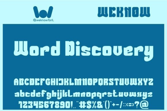Word Discovery Font: Adding Whimsy to Editorial Design