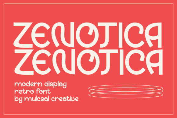 Zenotica Font: Modern Branding for Small Business